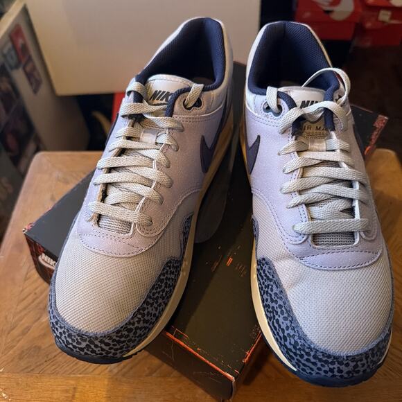 Nike Air Max 1 '86 OG Size 11.5 Light Grey Diffused Blue DV7525 001 Lost Sketch - Picture 4 of 9